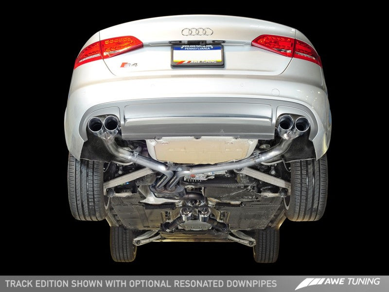 AWE Tuning Audi B8 / B8.5 S4 3.0T Track Edition Exhaust - Diamond