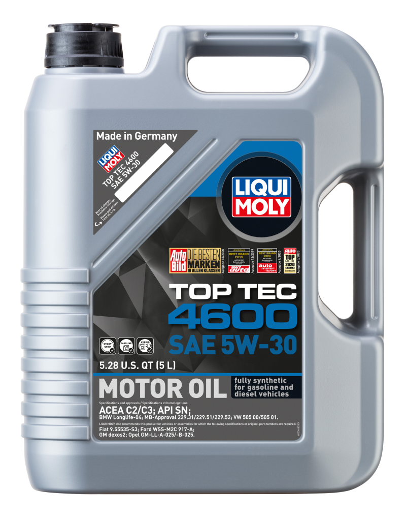 10 Liter 5W-30 Fully Synthetic LIQUI MOLY Engine motor Oil Change for BMW  Audi