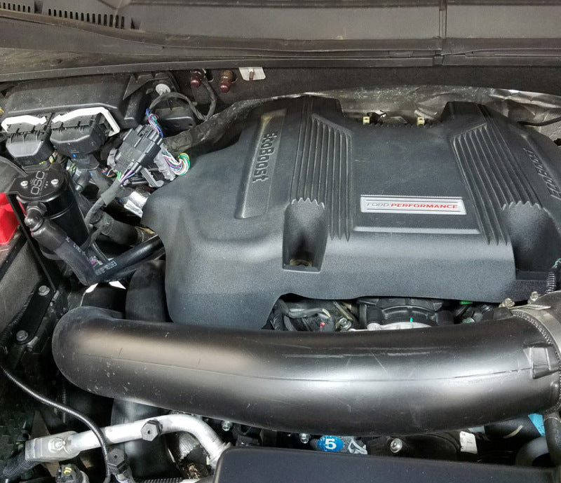 J&L 2011-2024 Ford F-150 2.7L/3.5L/5.0L Passenger Side Oil Separator 3.0 - Black Anodized