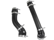 aFe Bladerunner 3 inch Black Intercooler Hot and Cold Side Tubes Dodge Diesel Trucks 94-02 L6-5.9