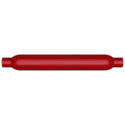MagnaFlow Muffler Red Pack Series Glasspack 3.5in Rd 22in Body Length 2in/2in Inlet/Outlet