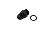 Vibrant -3 Male AN x -6 Male ORB Flare Straight Adapter w/O-Ring