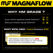 MagnaFlow Direct Fit Catalytic Converter 10-14 Ford F-150 SVT Raptor 6.2L - Right