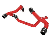 aFe 22-23 Ford Explorer BladeRunner Aluminum Hot and Cold Charge Pipe Kit - Red