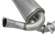 aFe Rebel Series 2.5in 409 SS Axle-Back Exhaust w/Polished Tips 07+ Jeep Wrangler (JK) V6 3.6L/3.8L