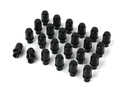 ICON Alloys Lug Nut Kit Black - 14x1.5 - 24 Lug Nuts w/ Custom Shank