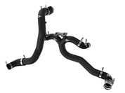 AFE 18-22 Kia Stinger V6-3.3L BladeRunner Alum Hot/Cold Charge Pipe Kit Black