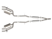 aFe 22-23 Kia Stinger L4-2.5L Turbo Gemini XV 3in to Dual 2-1/2in Cat-Back Exhaust System w/ Cut-Out