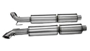 Corsa 2003-06 Dodge Viper 8.3L Polished Sport Cat-Back Exhaust (2.5in Inlet for Use w/ Stock Conv.)