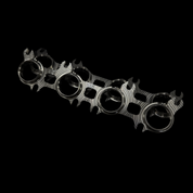 Coyote Billet Header Flanges Integrated EGTs