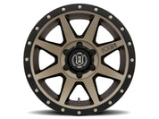 ICON Rebound 18x9 6x5.5 25mm Offset 6in BS 95.1mm Bore Bronze Wheel