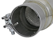 aFe MACH Force-Xp 304 Stainless Steel Resonator 2.5in Inlet/Outlet x 4in Dia x 15in Body x 19in L