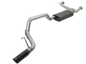 aFe MACHForce XP 3in 304 SS Cat-Back Exhausts w/ Black Tips 10-17 Nissan Patrol (Y62) V8-5.6L