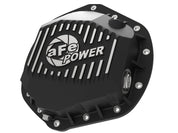 aFe Power Pro Series Rear Differential Cover Black w/ Machined Fins 14-18 Dodge Trucks 2500/3500
