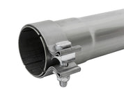 aFe MACH Force-Xp 409 SS Muffler Pipe 2.5in. Inlet/Outlet / 14in. Body / 20in. Length