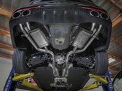 aFe 22-23 Kia Stinger L4-2.5L Turbo Gemini XV 3in to Dual 2-1/2in Cat-Back Exhaust System w/ Cut-Out