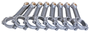 Eagle Chevrolet LS 4340 I-Beam Connecting Rod 6.125in (Set of 8)