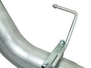 aFe Atlas Exhaust 4in Aluminized Cat-Back w/ 304 SS Black Tip 11-13 Ford F-150 EcoBoost V6 3.5L (tt)