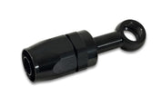 Vibrant -10AN Banjo Hose End Fitting for use with M16 or 5/8in Banjo Bolt - Aluminum Black