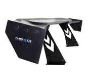 NRG Carbon Fiber Spoiler - Universal (69in.) w/NRG Logo / Stand Cut Out / Large Side Plate