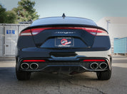aFe 22-23 Kia Stinger L4-2.5L Turbo Gemini XV 3in to Dual 2-1/2in Cat-Back Exhaust System w/ Cut-Out