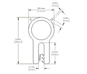 aFe MagnumFORCE Spare Parts Trim Seal Kit (1/16IN X 7/16IN) x 36IN L
