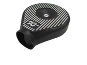 K&N Universal Plenum 11.89in L x 9in Dia x 4.75in H - Black