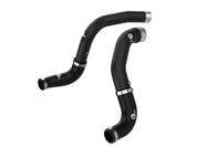 aFe BladeRunner Black 3in Intercooler Hot & Cold Side Pipe Kit 20-21 Jeep Wrangler V6-3.0L (td)