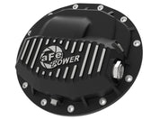 aFe Power Pro Series Rear Differential Cover Black w/ Machined Fins 13-18 RAM Diesel Trucks L6-6.7L
