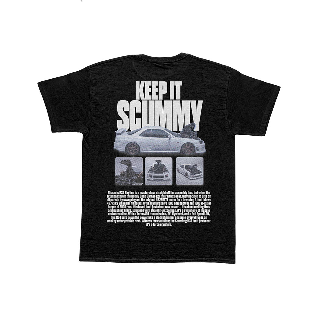 Keep It Scummy R34 Tee