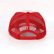 The Vintage Patch Snapback - Red & White