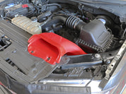 aFe Rapid Induction Dynamic Air Scoop 2021+ Ford F-150V6/V8 - Red