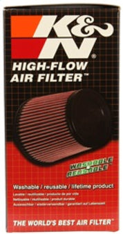 K&N Oval Air Filter - 8-7/8in L 5-1/4in W 3-1/4in H