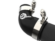 aFe Kia Stinger 18-22 V6-3.3L (tt) BladeRunner Hot Charge Pipe- Black