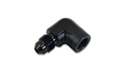 Vibrant -4AN to 1/8in NPT 90 Degree Adapter Fitting