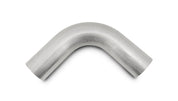 Vibrant 321 Stainless Steel 90 Degree Mandrel Bend 1.50in OD x 2.25in CLR - 18 Gauge Wall Thickness