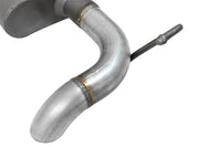 aFe Scorpion Exhaust System Axle Back Aluminized Hi-Tuck 07-17 Jeep Wrangler JK V6 3.6/3.8L