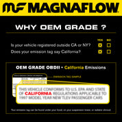 MagnaFlow Direct Fit Catalytic Converter 96-99 Ram 1500/2500/3500