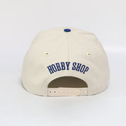 The Classic Snapback - Blue & Crème