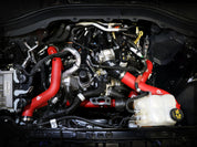 aFe 22-23 Ford Explorer BladeRunner Aluminum Hot and Cold Charge Pipe Kit - Red