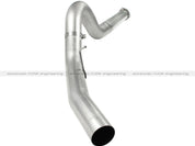 aFe Atlas 5in DPF-Back Aluminized Steel Exh Sys, Ford Diesel Trucks 11-14 v8-6.7L (td) No tip