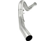 aFe Atlas 5in DPF-Back Aluminized Steel Exh Sys, Ford Diesel Trucks 11-14 v8-6.7L (td) No tip