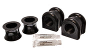 Energy Suspension 00-04 Dodge Dakota 4WD / 00-04 Durango 4WD Black 35mm Front Sway Bar Bushing Set