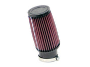 K&N Universal Air Filter - Round Tapered - 3in Top OD x 3.75in Base OD x 6in H x 2.438in Flange ID