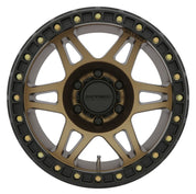 Method MR106 Beadlock 17x9 -44mm Offset 5x5 71.5mm CB Method Bronze w/BH-H24125 Wheel