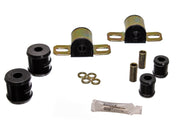 Energy Suspension 67-81 Camaro Black 3/4 inch Bar One Bolt Clamp Style Rear Sway Bar Bushing Set