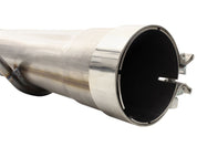 aFe MACHForce XP Exhaust 3in-3.5in SS Single Side Ext CB w/ Polish Tip 99-04 Ford F-250 V8 5.4L/6.8L