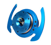 NRG Quick Release Kit Gen 4.0 - Blue Body / Blue Ring w/ Handles