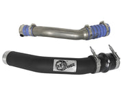 aFe Bladerunner 3in Hot and Cold Side Black Intercooler Tubes 2017 Ford Diesel Trucks V8 6.7L (td)