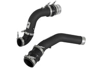 aFe Bladerunner 3in Hot and Cold Side Black Intercooler Tubes 2017 Ford Diesel Trucks V8 6.7L (td)